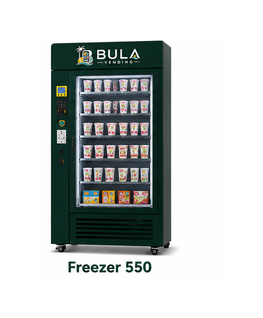 Freezer 550 vending machine