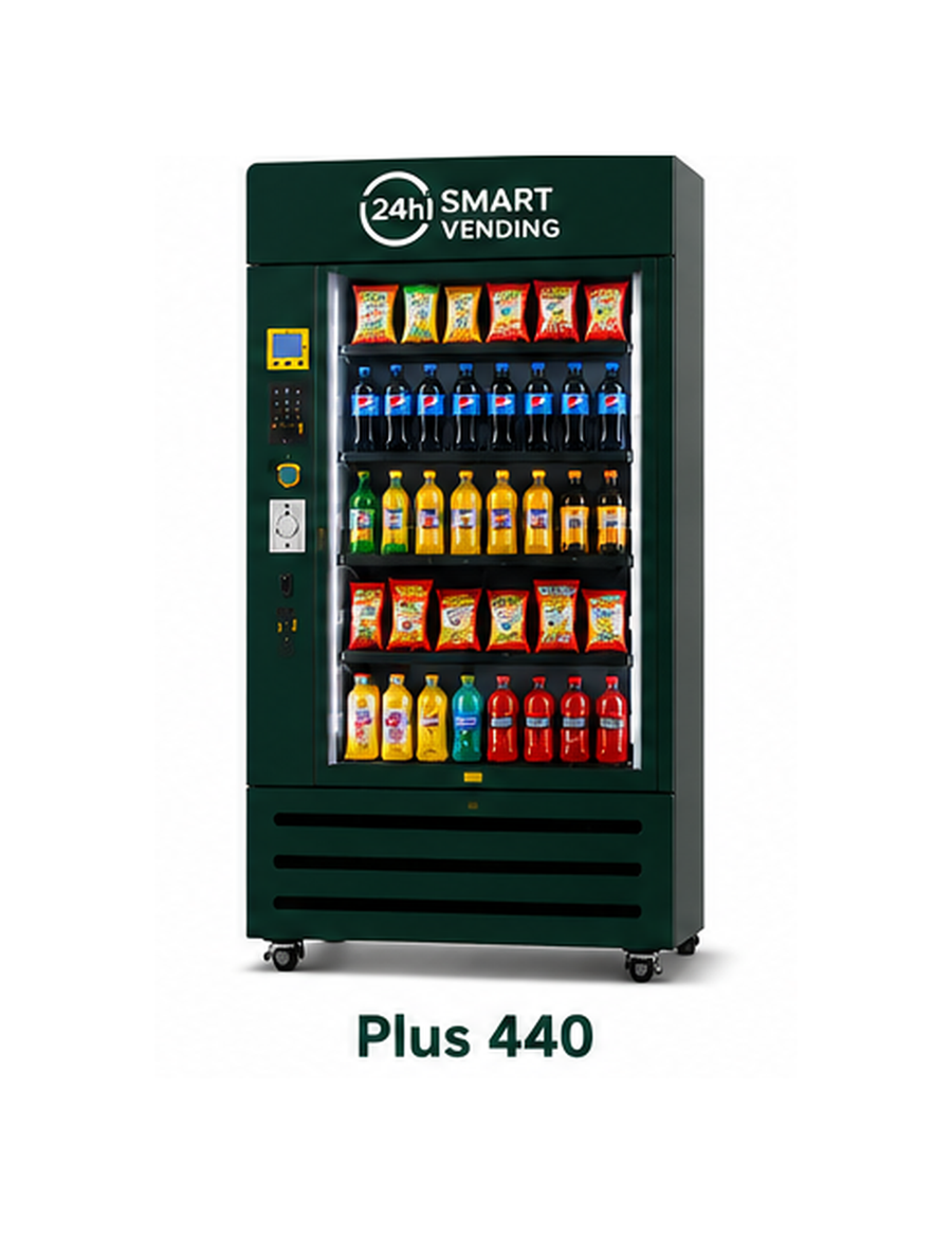 Plus 440 vending machine